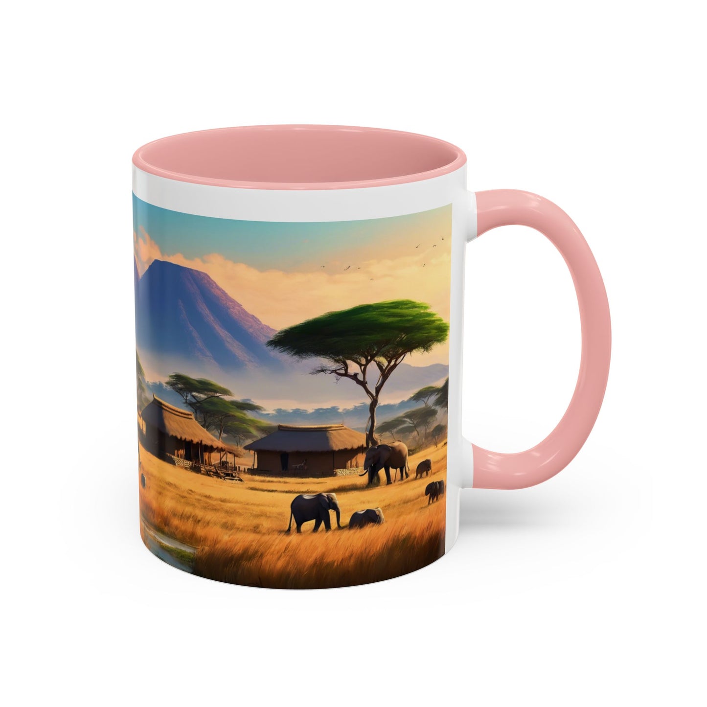 African savanna-Accent Coffee Mug (11, 15oz)