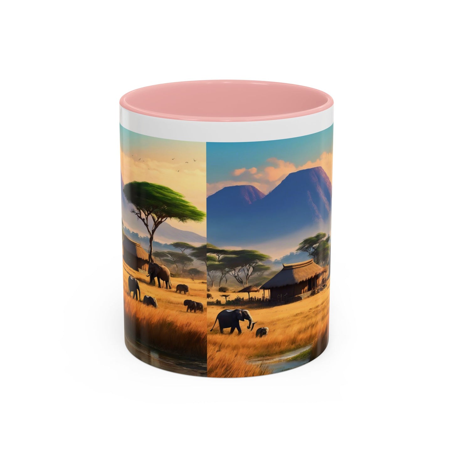 African savanna-Accent Coffee Mug (11, 15oz)