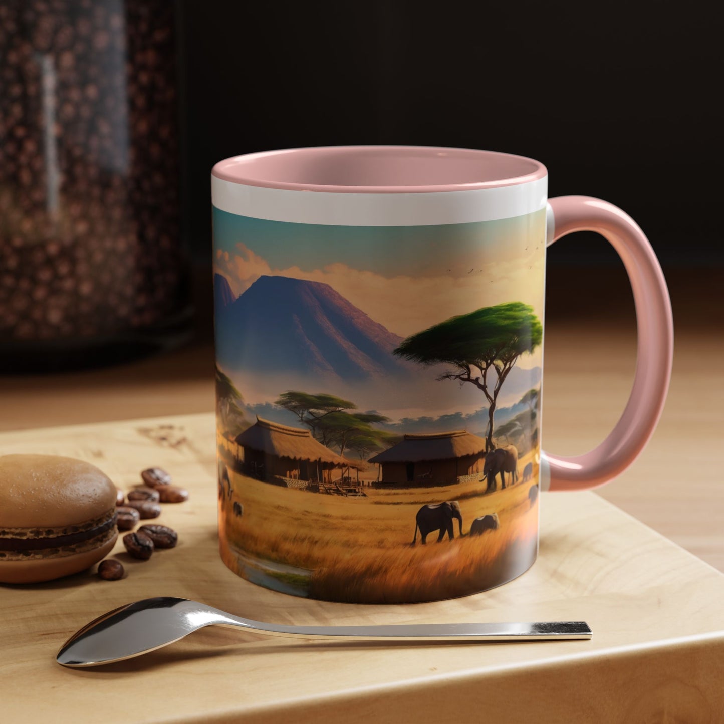 African savanna-Accent Coffee Mug (11, 15oz)