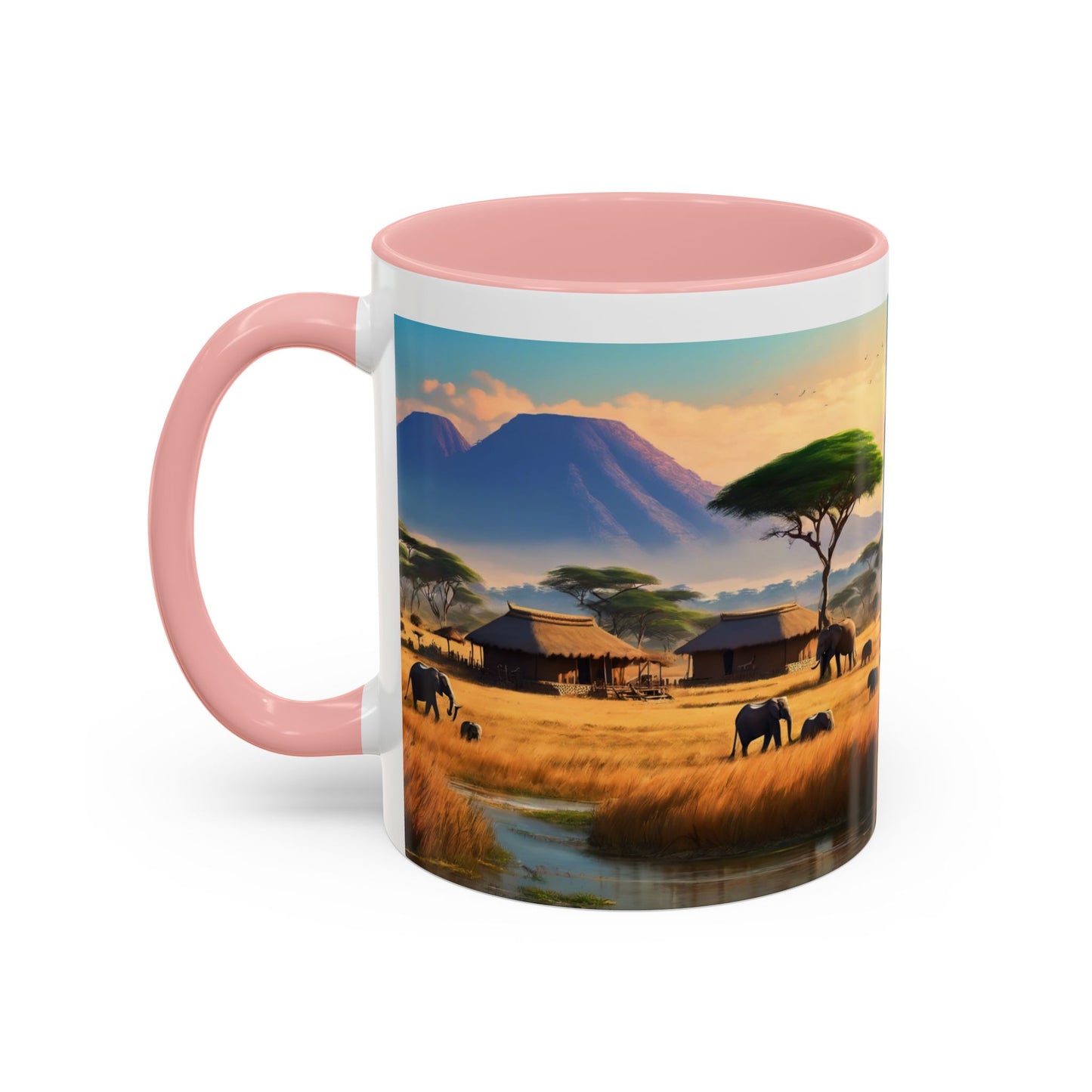 African savanna-Accent Coffee Mug (11, 15oz)