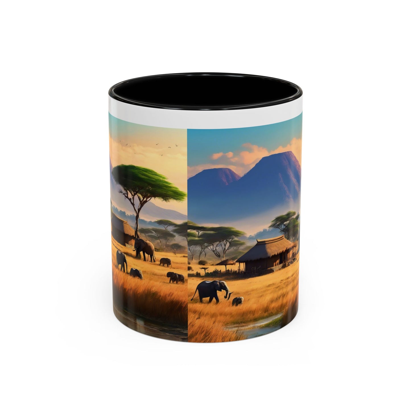 African savanna-Accent Coffee Mug (11, 15oz)