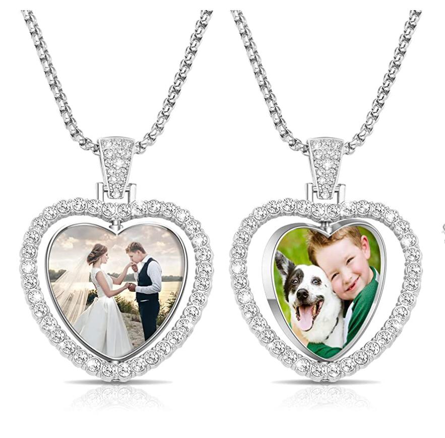 Personalized Double Sided Blank Pendant Charms