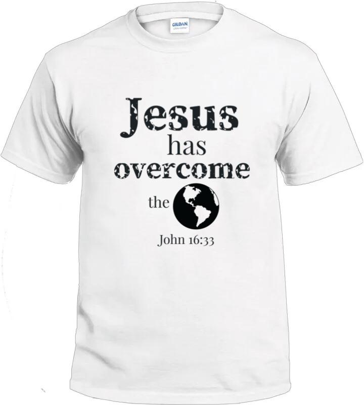 Short sleeve t-shirt / Adult (Jesus has overcome the World)