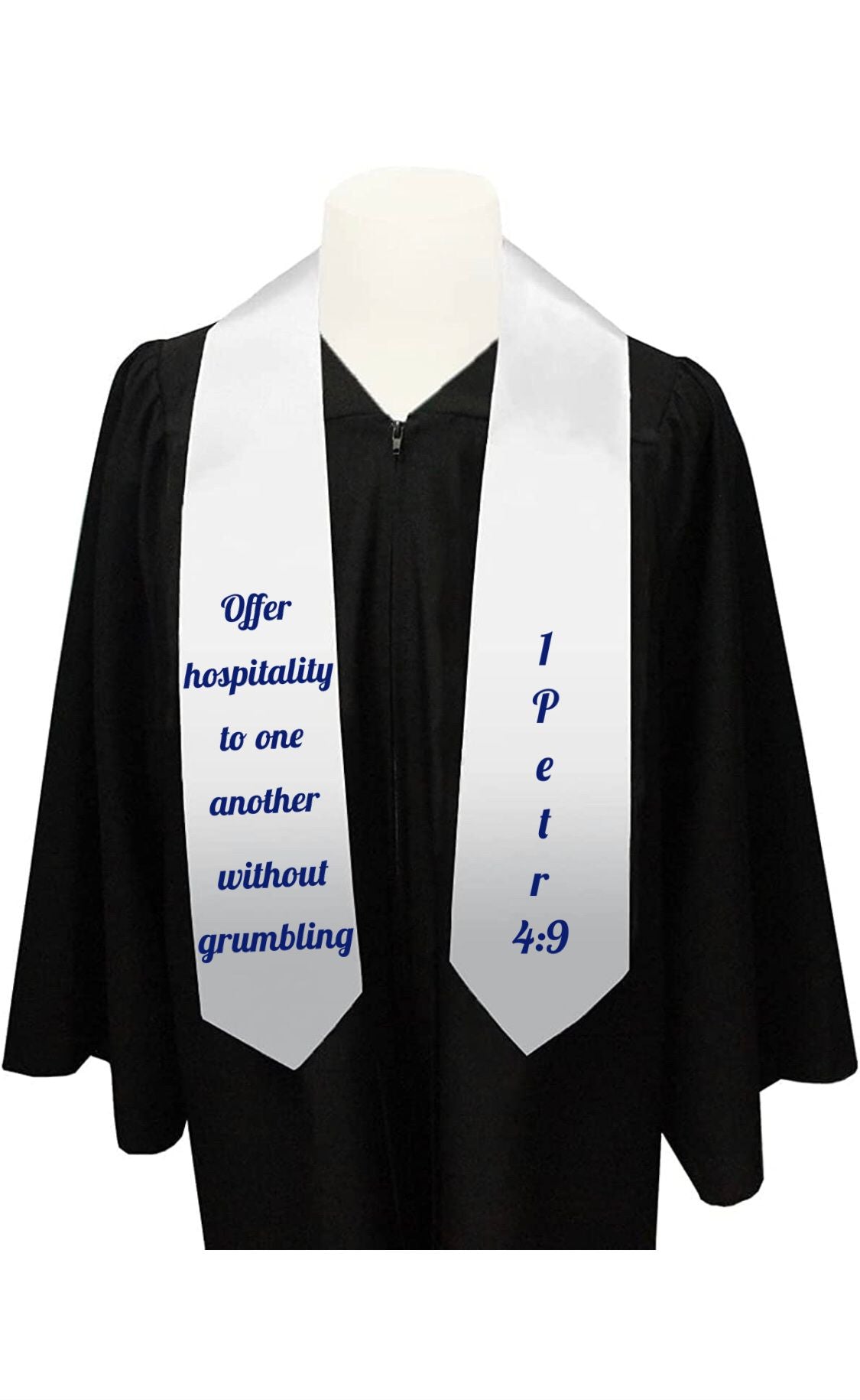 Personalized Graduation Stole