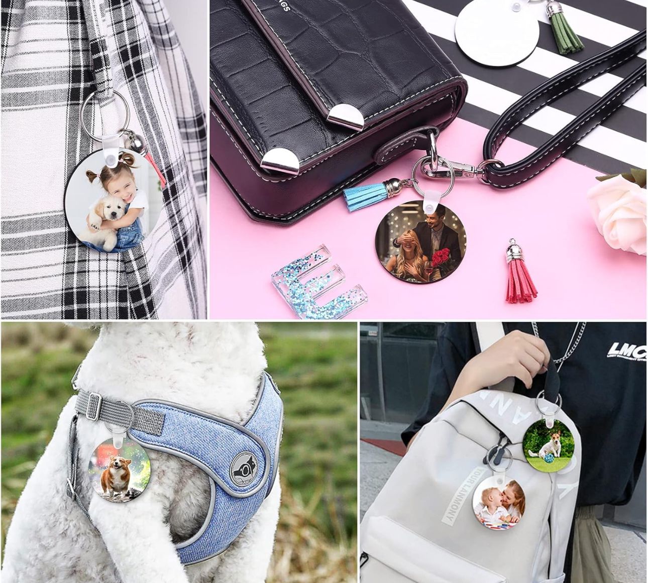 Double-sided Custom Key Chain – Carry Your Memories Everywhere